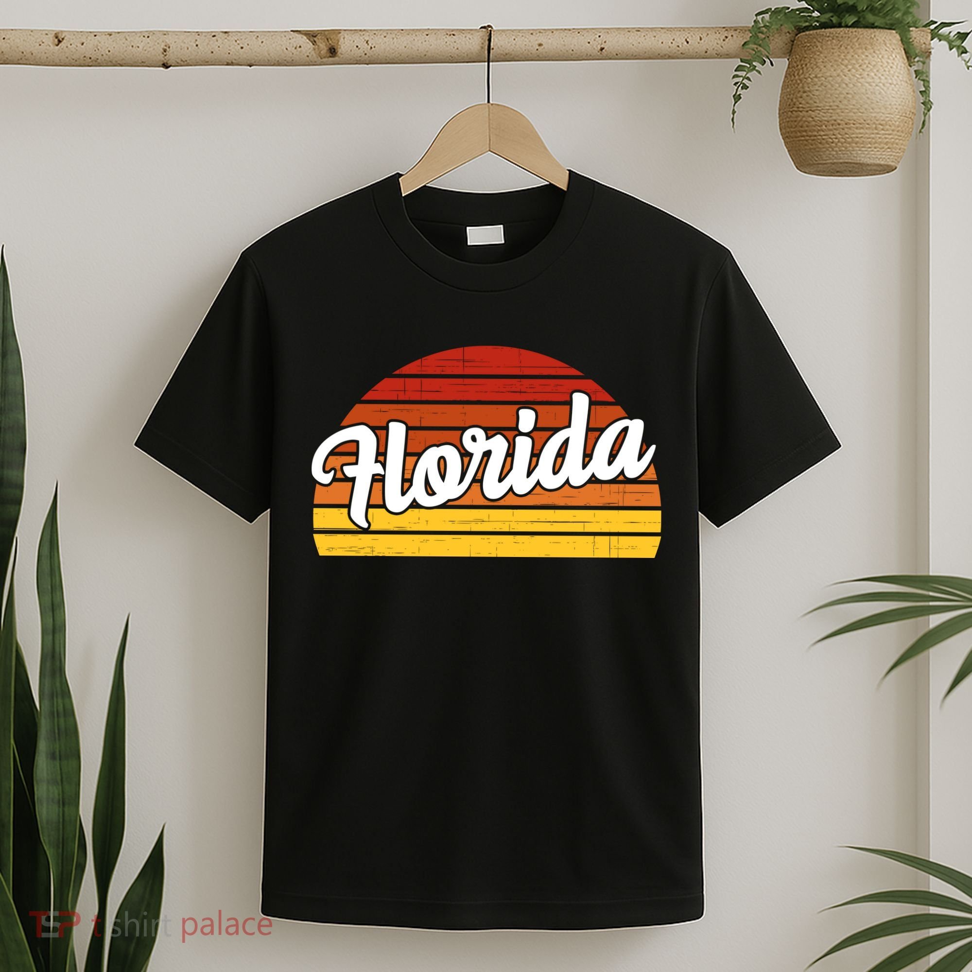 Florida Sunset Retro Vintage T-Shirt
