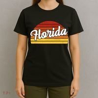Florida Sunset Retro Vintage T-Shirt thumb 4