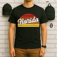 Florida Sunset Retro Vintage T-Shirt thumb 6