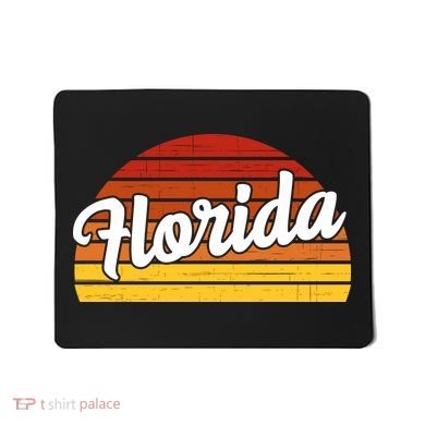 Florida Sunset Retro Vintage Mousepad