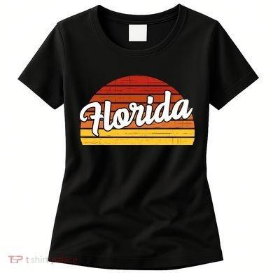 Florida Sunset Retro Vintage Women's T-Shirt