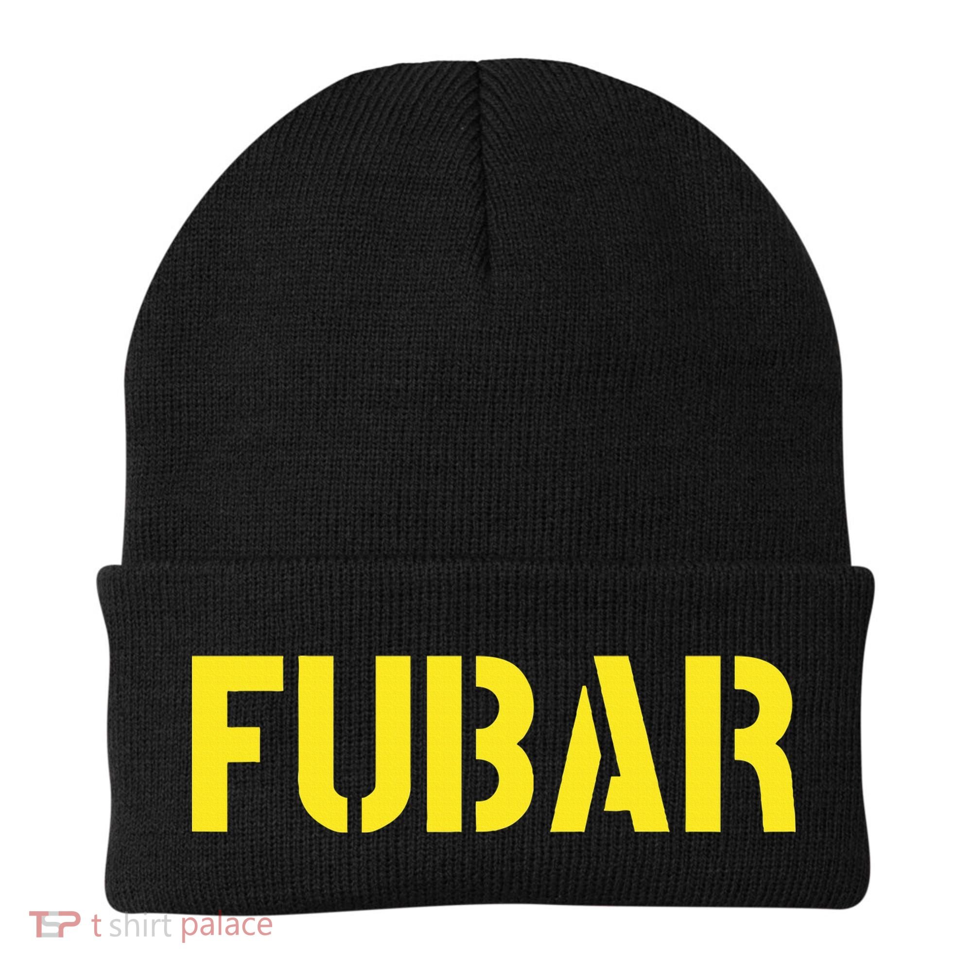 FUBAR SNAFU RTFM JFGI  For Funny Acronyms Beanie