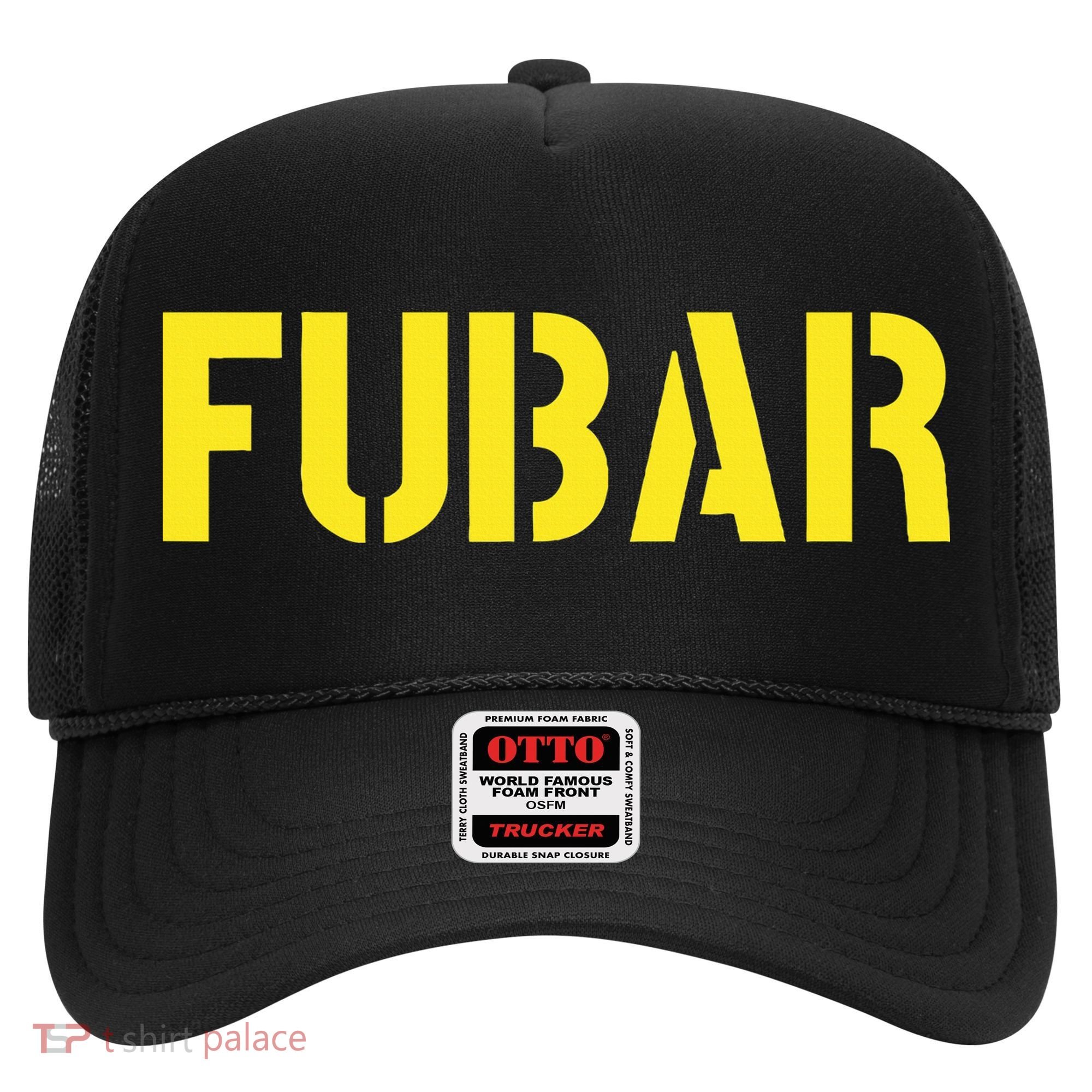 FUBAR SNAFU RTFM JFGI  For Funny Acronyms Hat