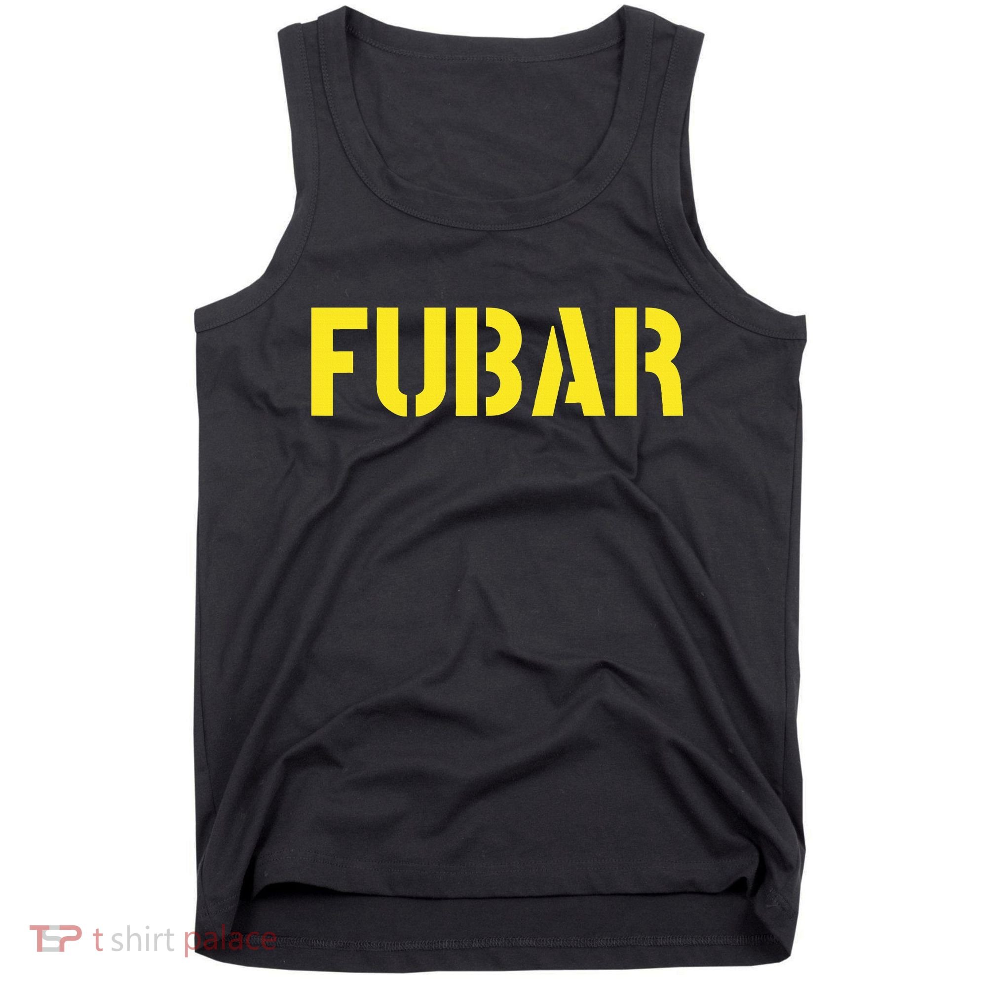 FUBAR SNAFU RTFM JFGI  For Funny Acronyms Tank Top