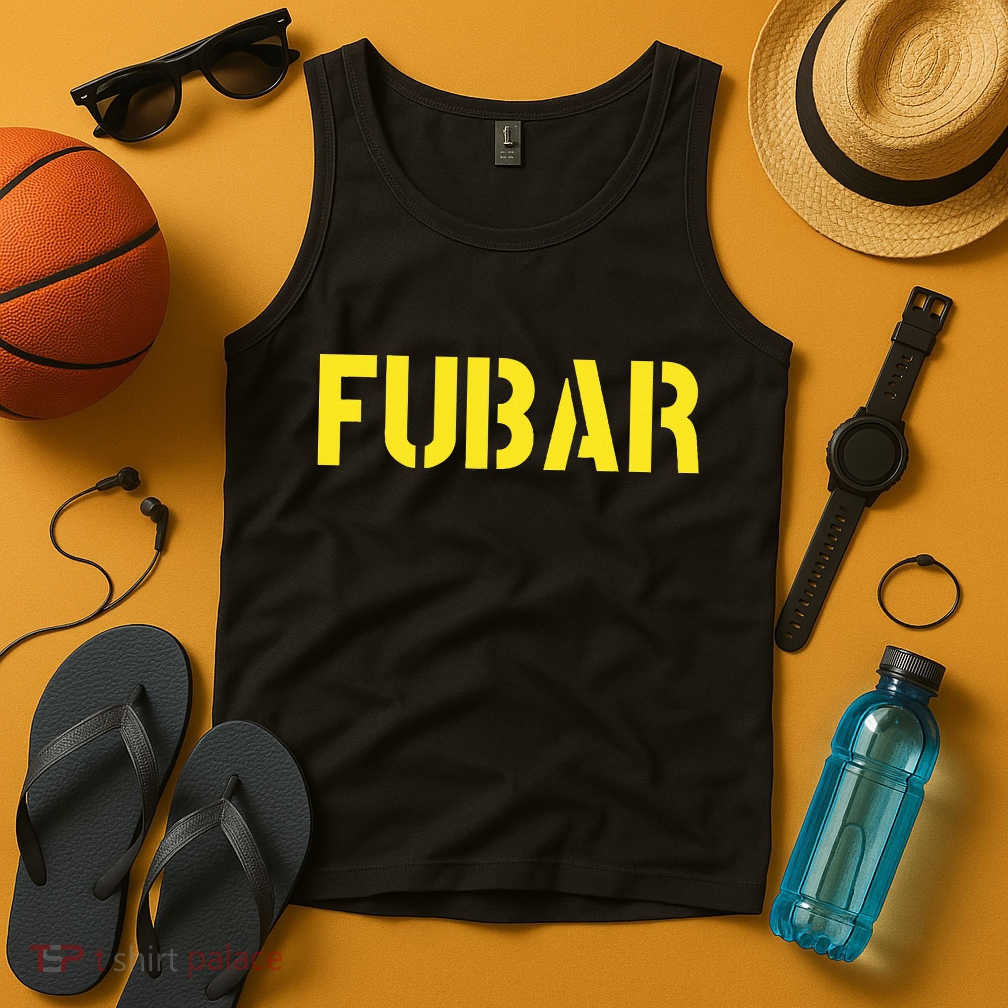 FUBAR SNAFU RTFM JFGI  For Funny Acronyms Tank Top