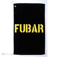 FUBAR SNAFU RTFM JFGI  For Funny Acronyms Golf Towel thumb 0