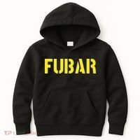 FUBAR SNAFU RTFM JFGI  For Funny Acronyms Kids Hoodie thumb 0