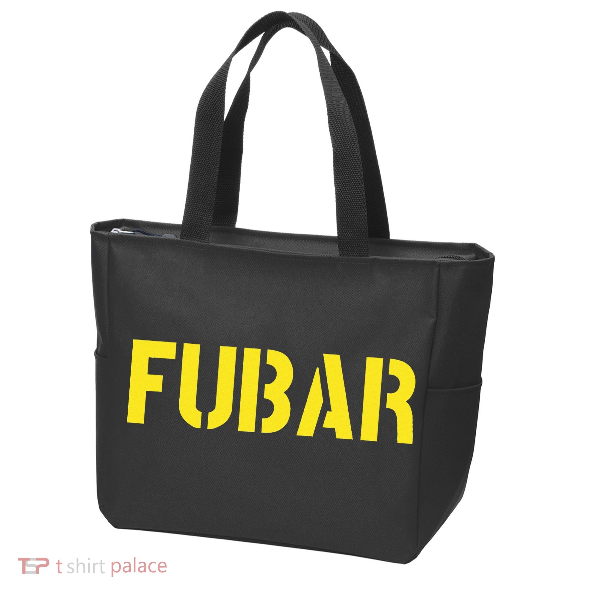 FUBAR SNAFU RTFM JFGI  For Funny Acronyms Tote Bag