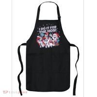 Funny Santa Riding Sleighs With Unicorns Apron thumb 0