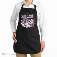 Funny Santa Riding Sleighs With Unicorns Apron thumb 2
