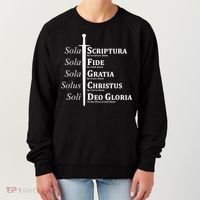 Five Solas Reformed Christian Women's Sweatshirt thumb 0