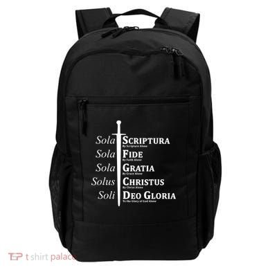 Five Solas Reformed Christian Backpack