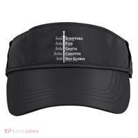 Five Solas Reformed Christian Adult Drive Performance Visor thumb 0