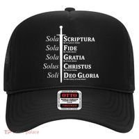 Five Solas Reformed Christian Hat thumb 0