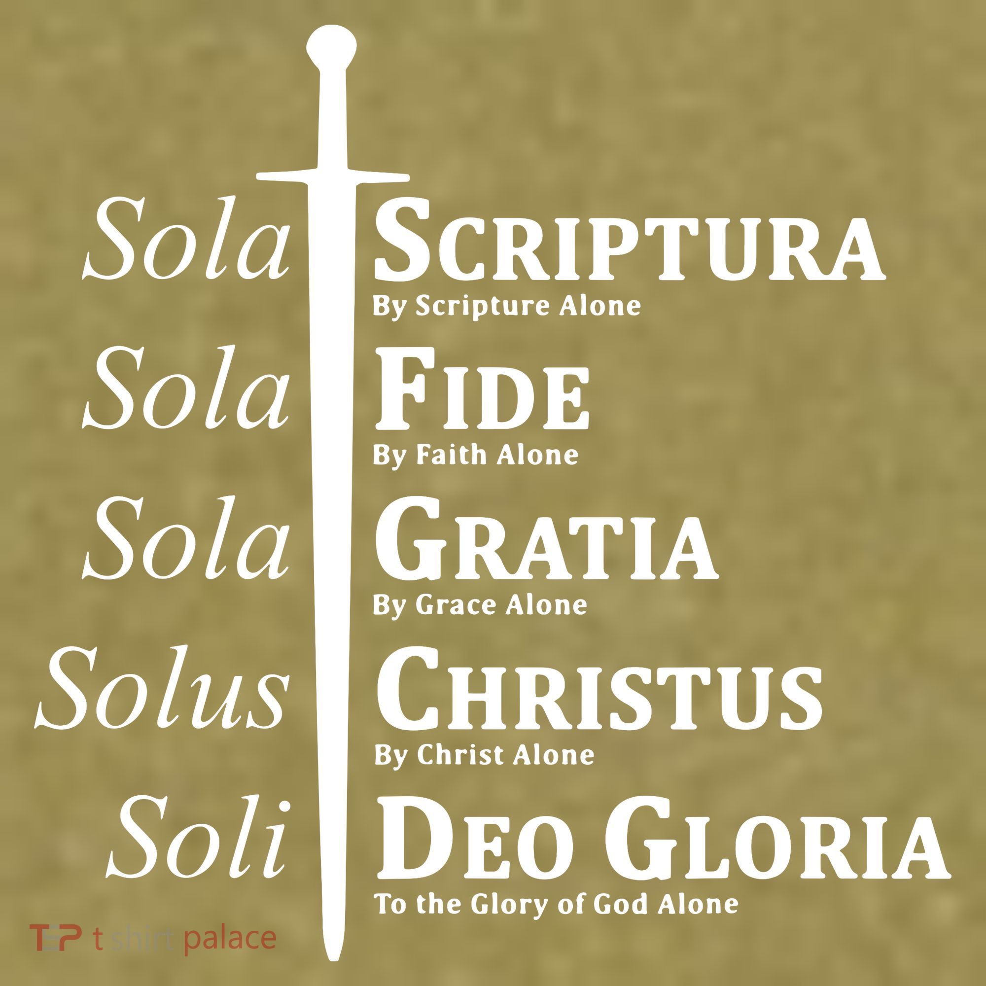 Five Solas Reformed Christian Garment-Dyed Women's Muscle Tee