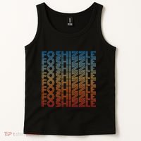 Fo Shizzle Retro Funny Sarcastic Gangster Rap Fo Shizzle Tank Top thumb 2