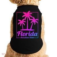 Florida Sunshine State Retro Look Doggie Tank thumb 0