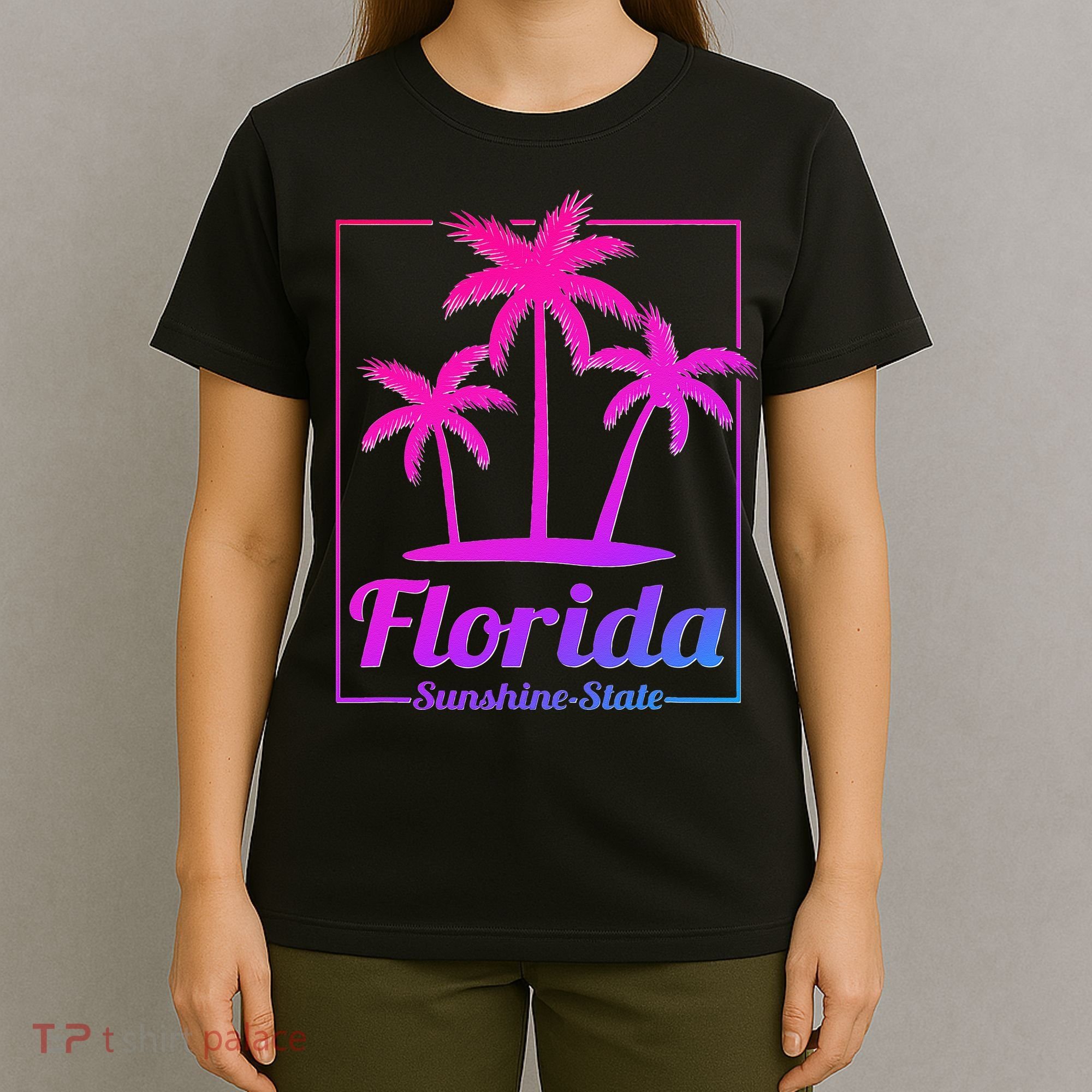 Florida Sunshine State Retro Look T-Shirt