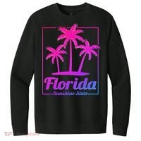 Florida Sunshine State Retro Look V.I.T. Fleece Crew Sweatshirt thumb 0