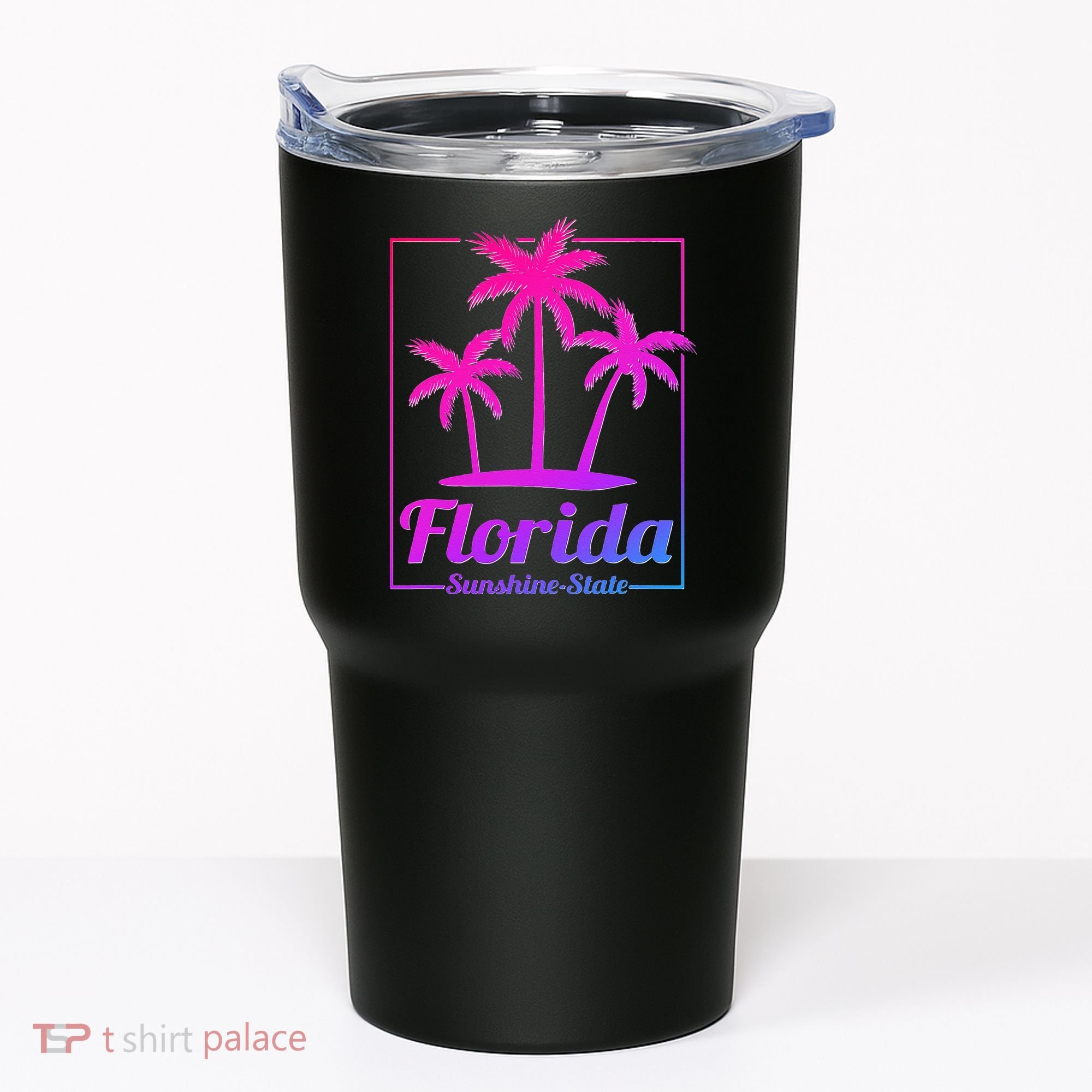 Florida Sunshine State Retro Look Tumbler