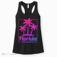 Florida Sunshine State Retro Look Women's Tank Top thumb 0