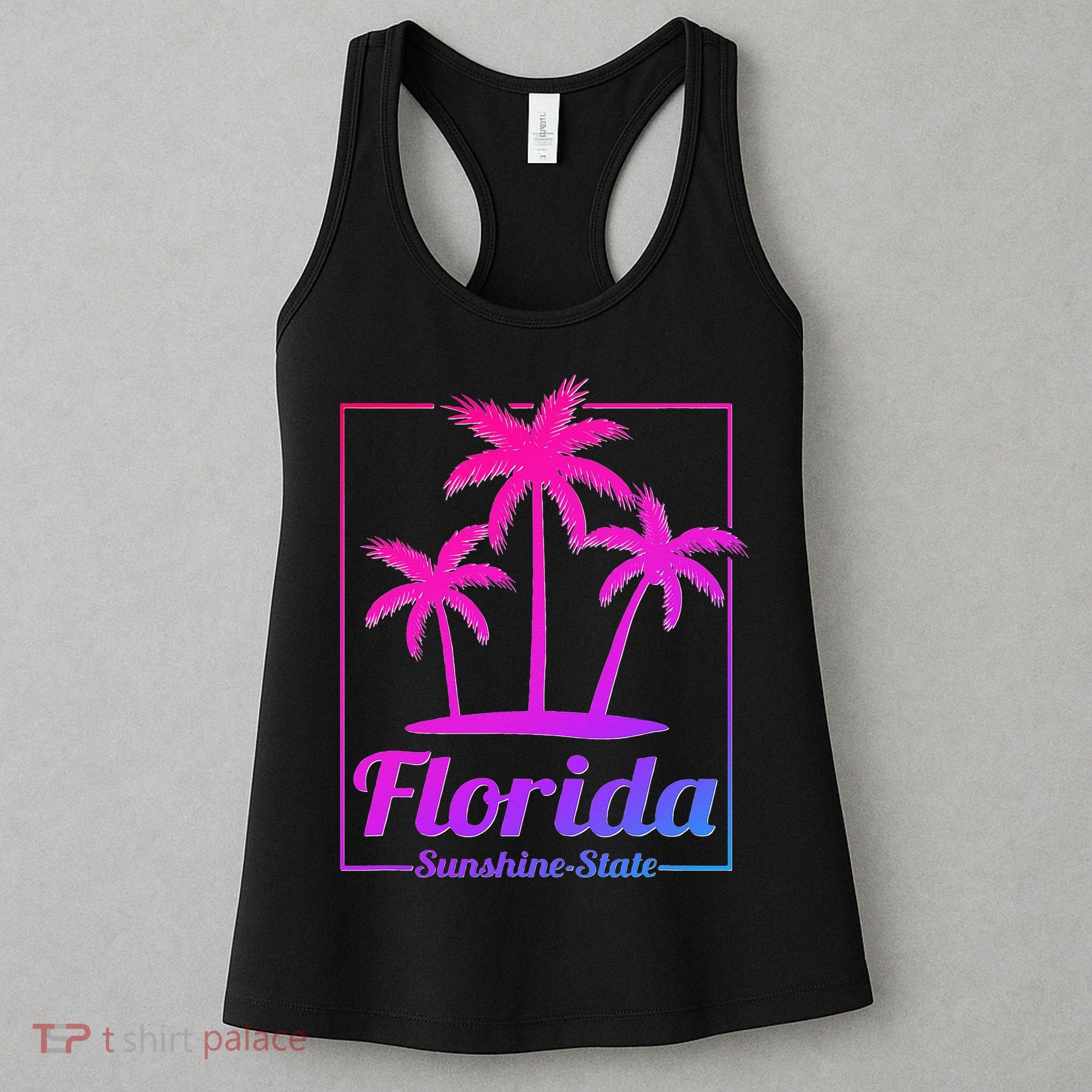 Florida Sunshine State Retro Look Women's Tank Top
