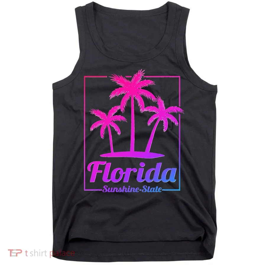 Florida Sunshine State Retro Look Tank Top