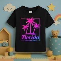 Florida Sunshine State Retro Look Toddler T-Shirt thumb 3