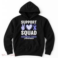 Funny Support Squad I Esophagus Esophageal Cancer Hoodie thumb 0