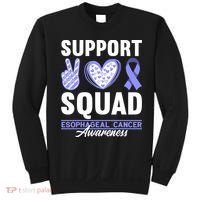 Funny Support Squad I Esophagus Esophageal Cancer Sweatshirt thumb 0