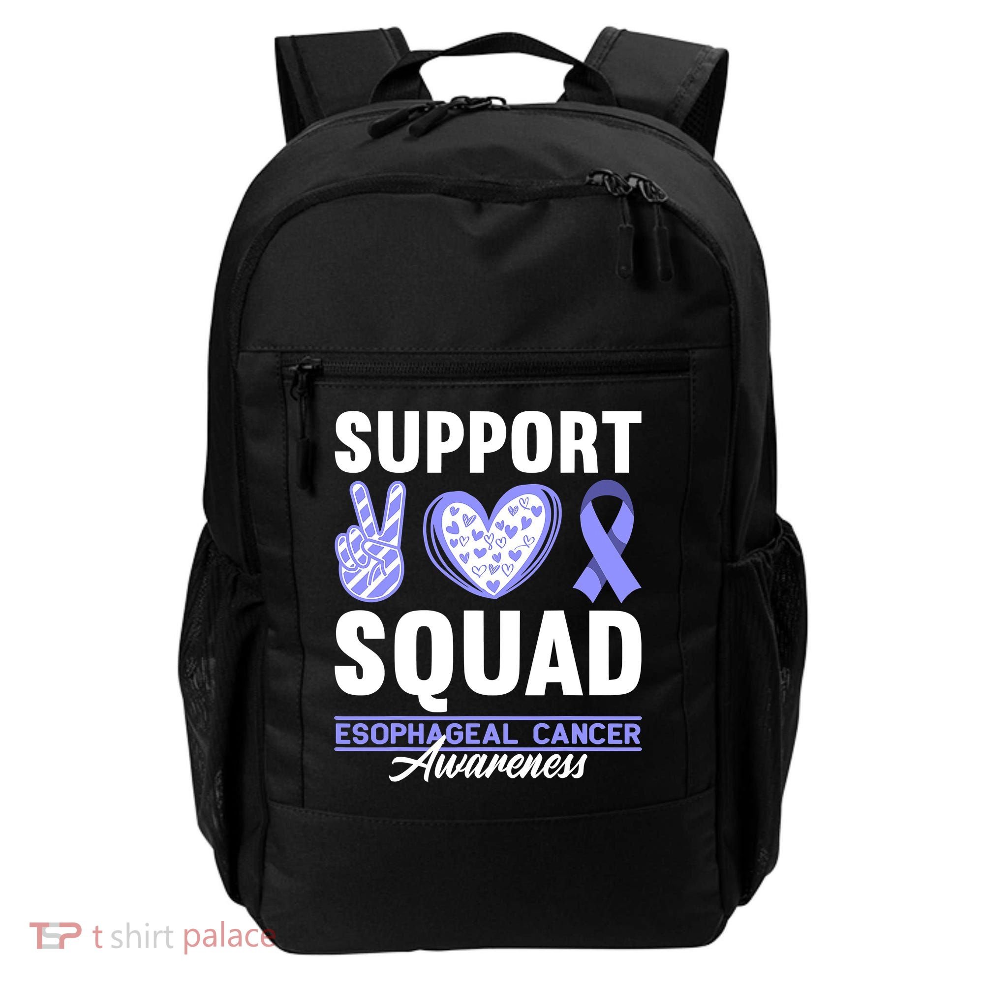Funny Support Squad I Esophagus Esophageal Cancer Backpack