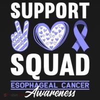 Funny Support Squad I Esophagus Esophageal Cancer Bucket Hat thumb 4