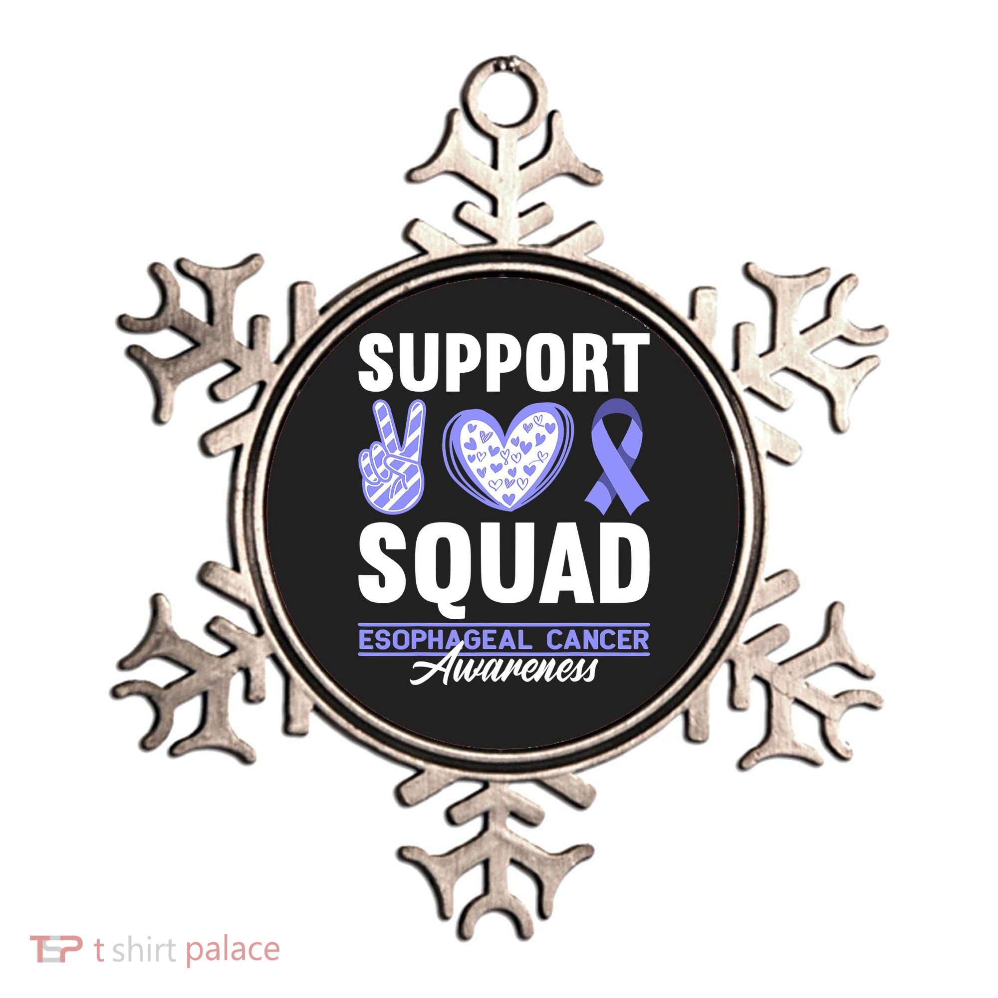 Funny Support Squad I Esophagus Esophageal Cancer Ornament