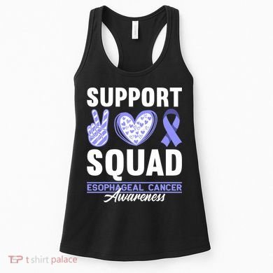 Funny Support Squad I Esophagus Esophageal Cancer Women's Tank Top