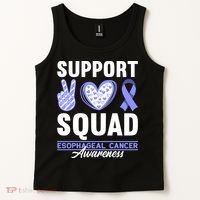 Funny Support Squad I Esophagus Esophageal Cancer Tank Top thumb 2