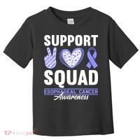 Funny Support Squad I Esophagus Esophageal Cancer Toddler T-Shirt thumb 0