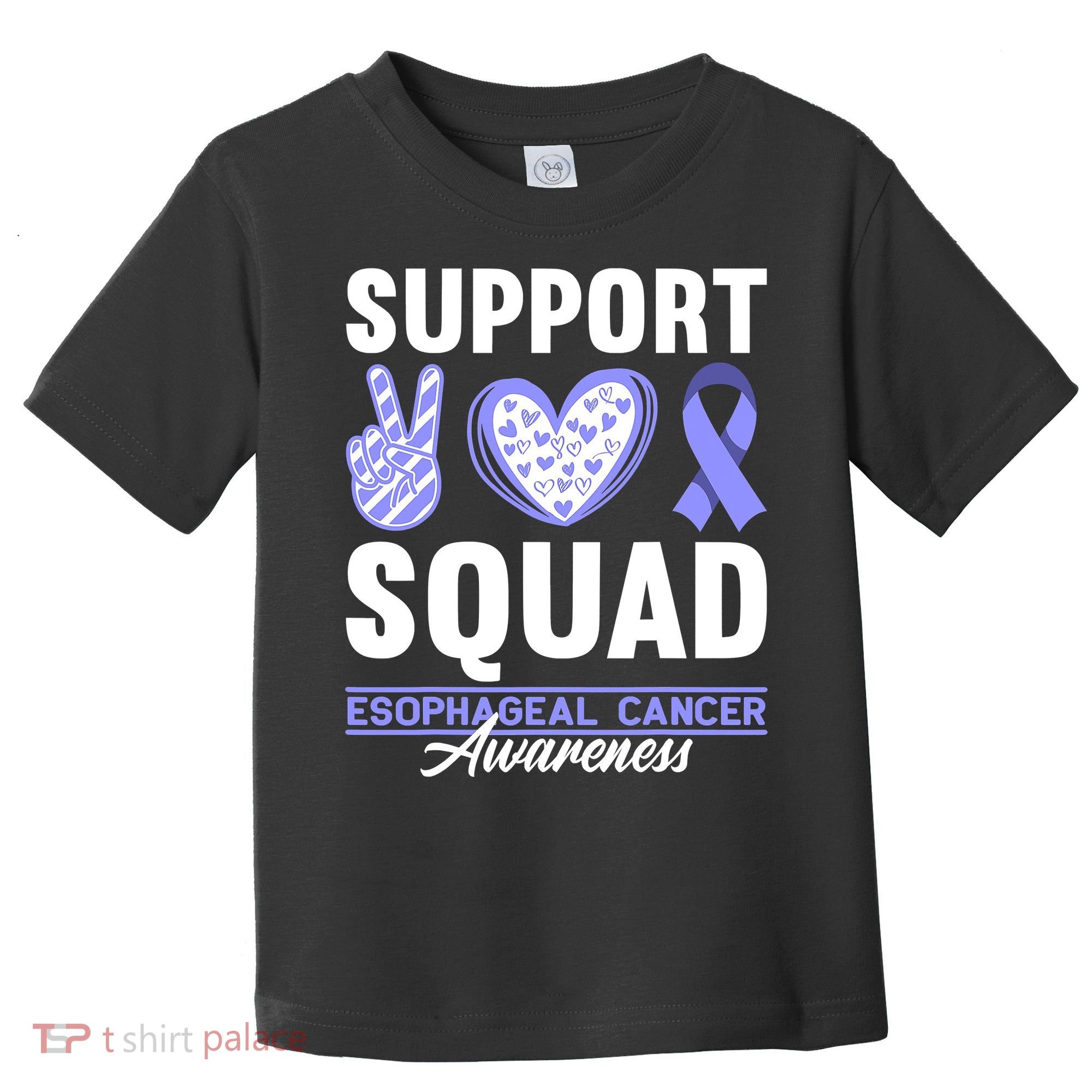 Funny Support Squad I Esophagus Esophageal Cancer Toddler T-Shirt