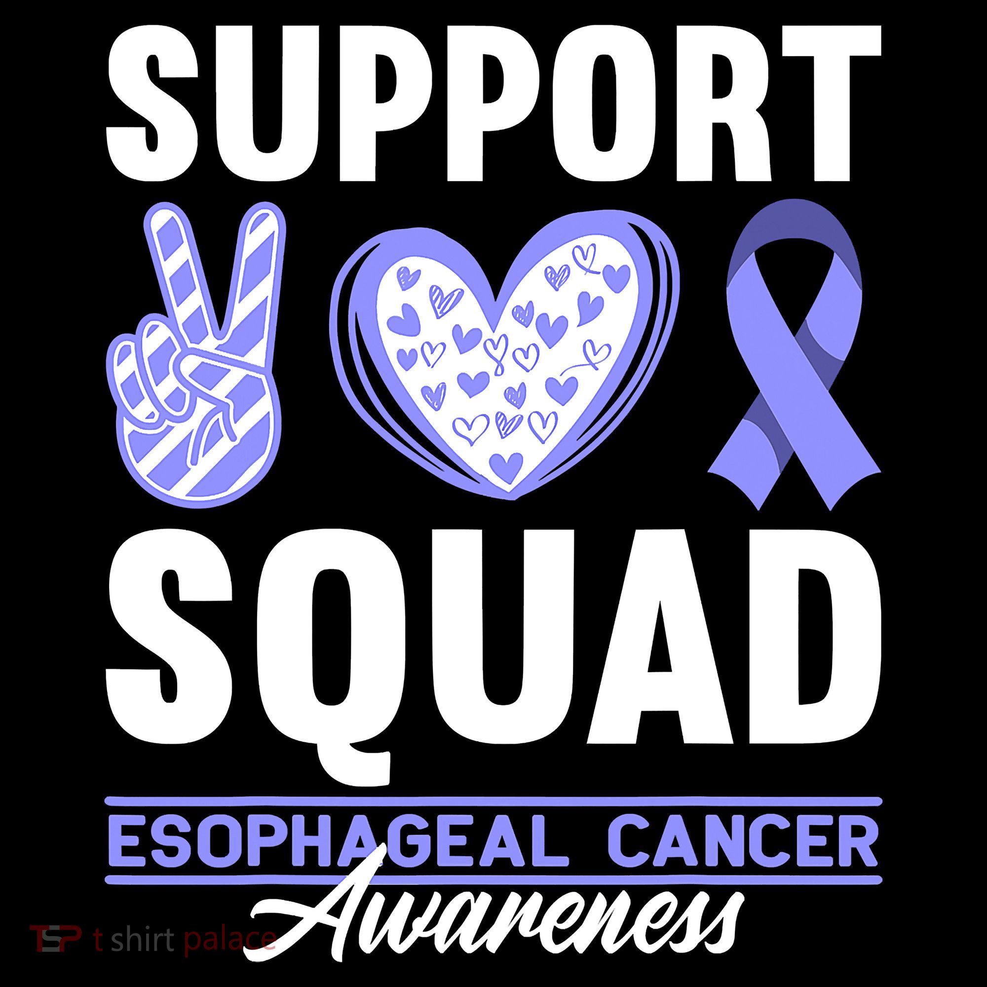 Funny Support Squad I Esophagus Esophageal Cancer Visor