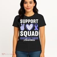 Funny Support Squad I Esophagus Esophageal Cancer Women's T-Shirt thumb 4