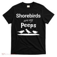Funny Shorebird Sandpiper Peeps Birdwatching Birder T-Shirt thumb 0
