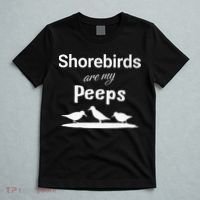 Funny Shorebird Sandpiper Peeps Birdwatching Birder T-Shirt thumb 5