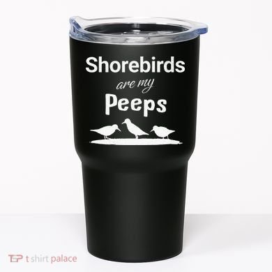 Funny Shorebird Sandpiper Peeps Birdwatching Birder Tumbler