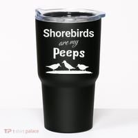 Funny Shorebird Sandpiper Peeps Birdwatching Birder Tumbler thumb 0