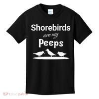 Funny Shorebird Sandpiper Peeps Birdwatching Birder Kids T-Shirt thumb 0