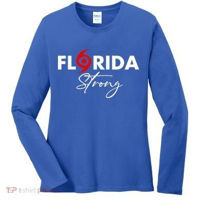 Florida Strong Support Pray For Florida Strong Community Women's Long Sleeve Shirt