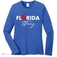 Florida Strong Support Pray For Florida Strong Community Women's Long Sleeve Shirt thumb 0