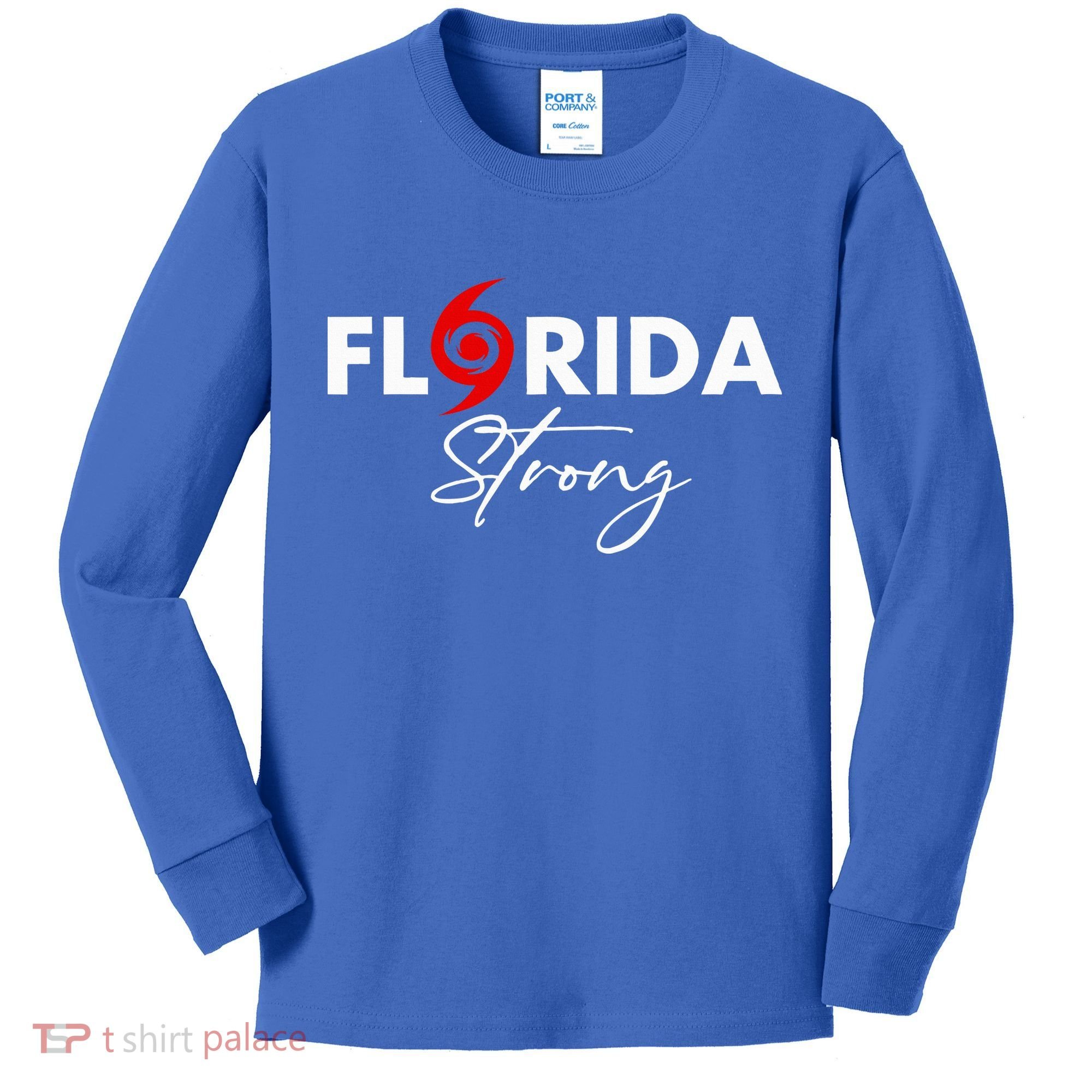 Florida Strong Support Pray For Florida Strong Community Kids Long Sleeve Shirt