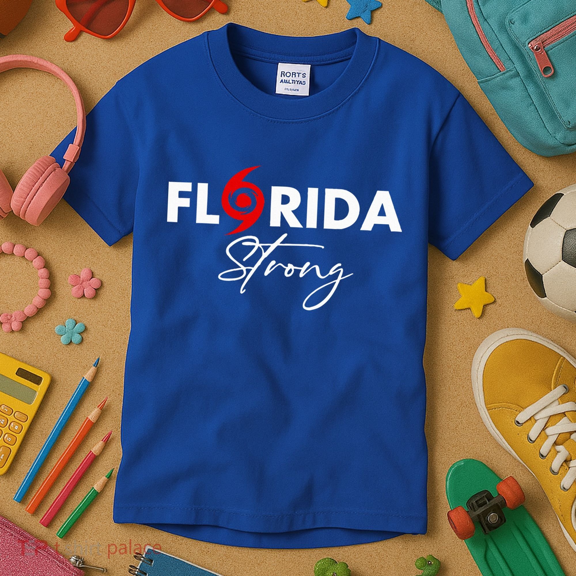 Florida Strong Support Pray For Florida Strong Community Kids T-Shirt