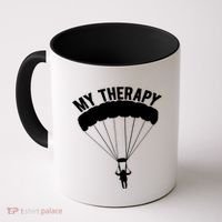 Funny Skydive Sayings, Parachuting Gift, Skydiver Present Coffee Mug thumb 0