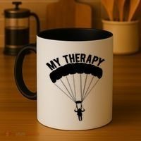 Funny Skydive Sayings, Parachuting Gift, Skydiver Present Coffee Mug thumb 4